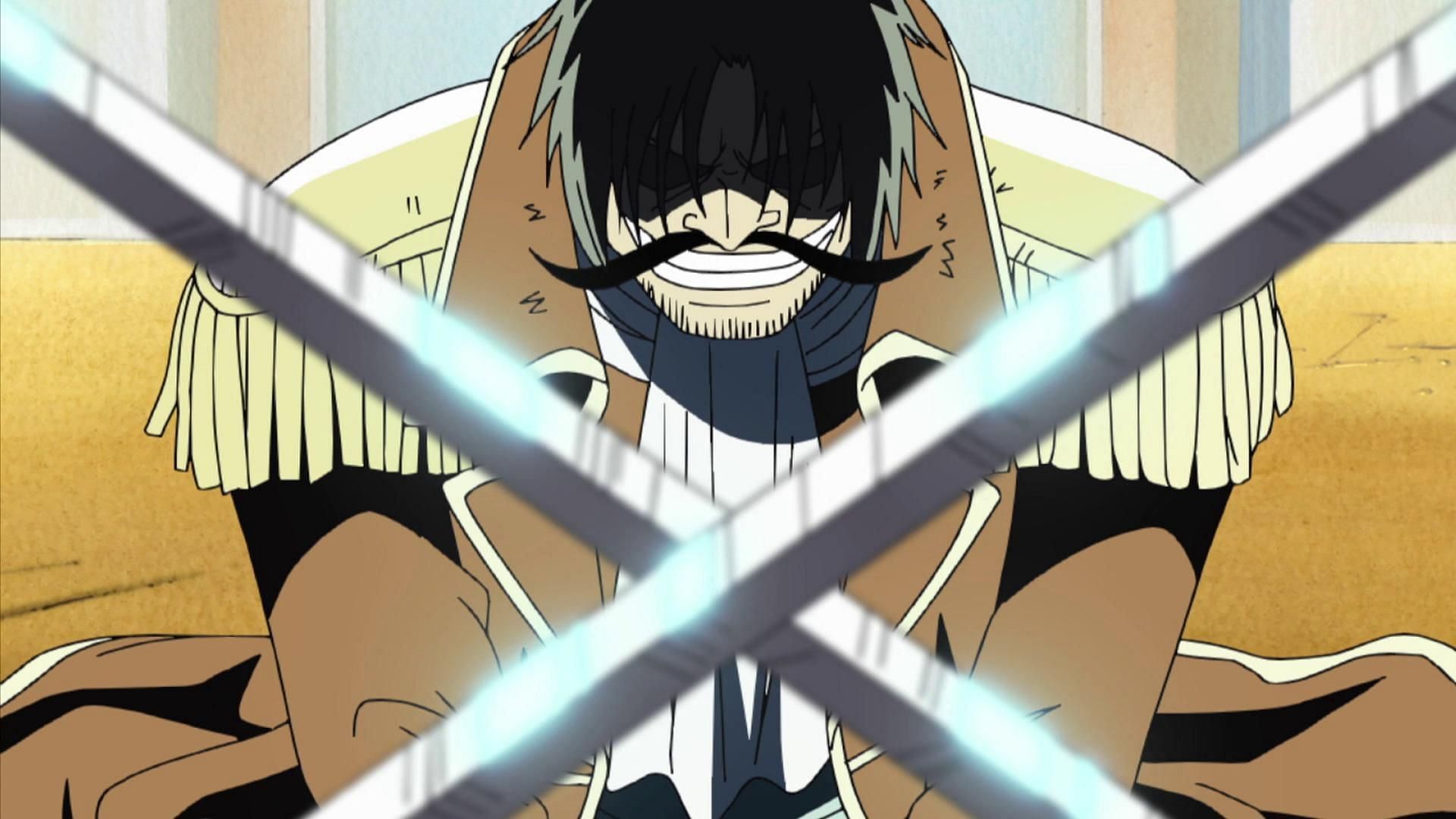 Roger's initial appearance in the One Piece anime (Image via Toei Animation)